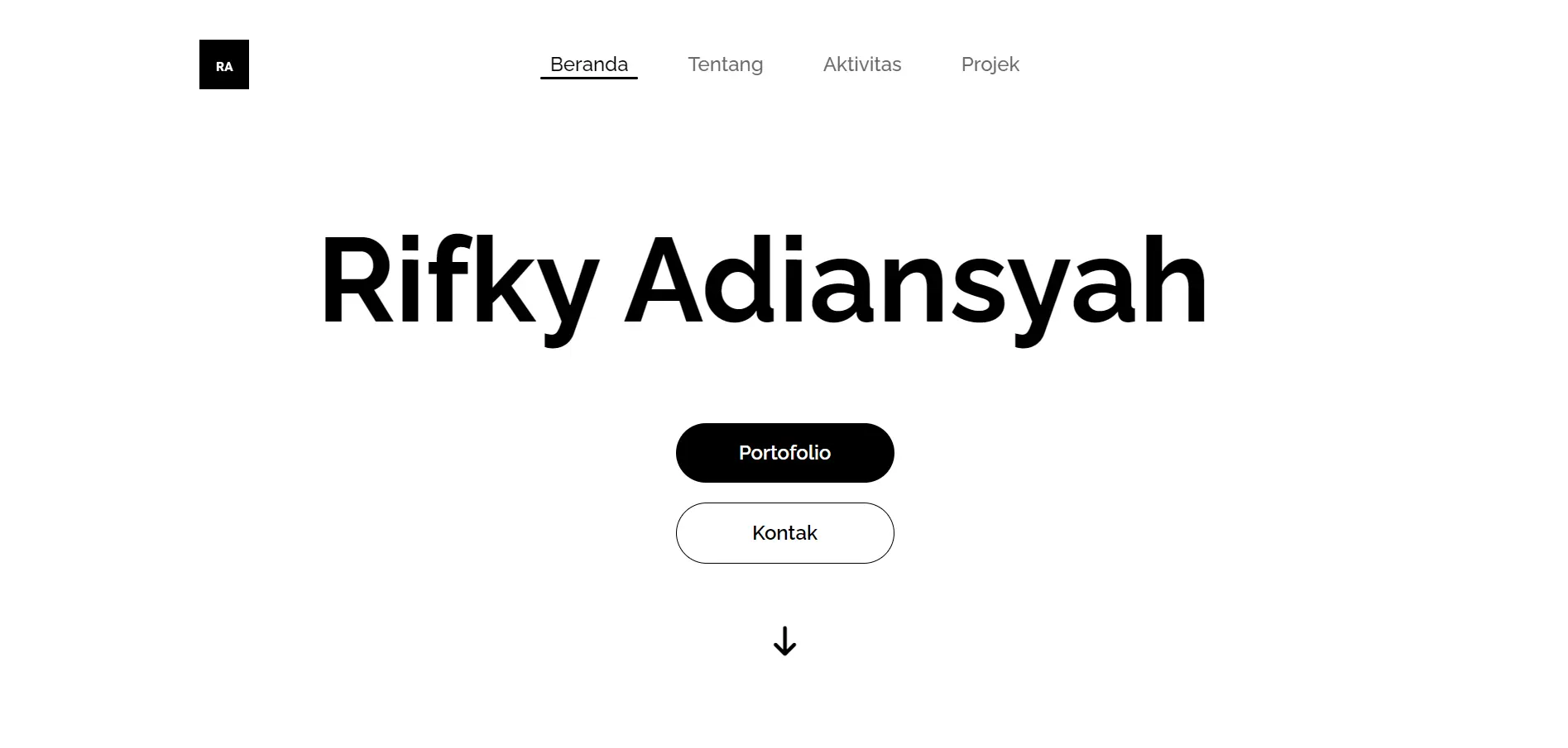 Website Portofolio